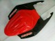 Billigste Suzuki GSXR 1000 Motorrad Verkleidung 2005-2006 - Rot Glanzendes Schwarz Matt Schwarz
