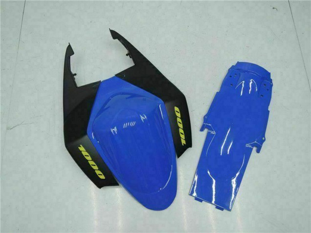 Billigste Suzuki GSXR 1000 Motorrad Verkleidung 2005-2006 - Blau Schwarz