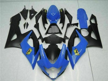 Billigste Suzuki GSXR 1000 Motorrad Verkleidung 2005-2006 - Blau Schwarz