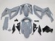 Billigste Suzuki GSXR 600 / GSXR 750 Motorrad Verkleidung Kit 2006-2007 - Nardo Grau
