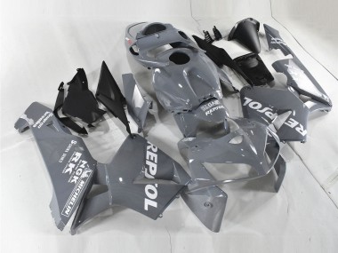 Billigste Honda CBR600RR Motorrad Verkleidung 2005-2006 - Nardo Grau Weiss Repsol