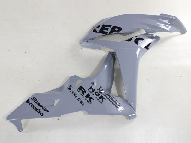 Billigste Honda CBR600RR Motorrad Verkleidung 2007-2008 - Nardo Grau Schwarz Repsol
