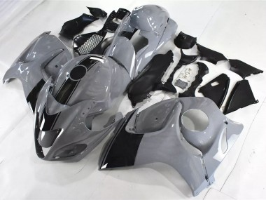 Billigste Suzuki GSXR 1300 Hayabusa Motorrad Verkleidung 2008-2020 - Nardo Grau Schwarz