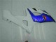Billigste Suzuki GSXR 1000 Motorrad Verkleidung 2005-2006 - Weiss Blau Glanzendes Schwarz