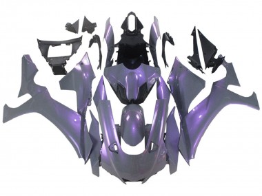 Billigste Yamaha YZF R7 Motorrad Verkleidung 2021-2024 - Chameleon Grau Dazz Perl Lila