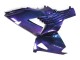 Billigste Kawasaki ZX14R ZZR1400 Motorrad Verkleidung 2006-2011 - Chameleon Blau Lila