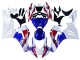 Billigste Honda CBR1000RR-R Motorrad Verkleidung 2020-2023 - Weiss Rot Blau