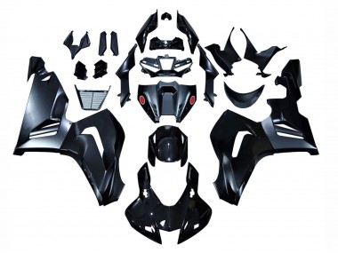 Billigste Honda CBR1000RR-R Motorrad Verkleidung 2020-2023 - Glanzendes Schwarz Matt Schwarz