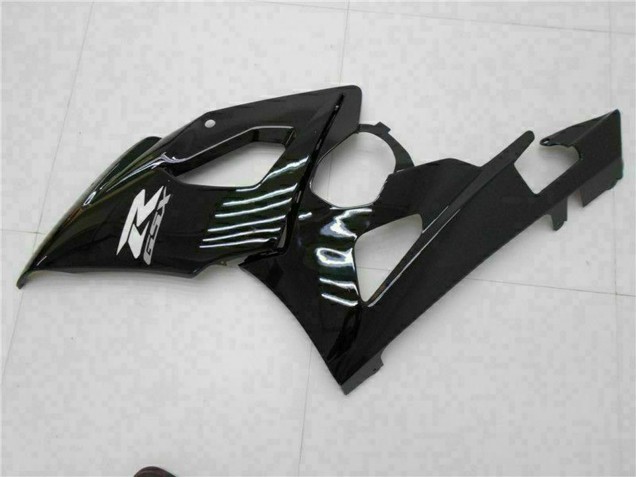 Billigste Suzuki GSXR 1000 Motorrad Verkleidung 2005-2006 - Glanzendes Schwarz