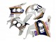 Billigste Honda CBR400RR NC29 Motorrad Verkleidung 1990-1999 - Weiss Gold Rot Dunkel Blau Rothmans