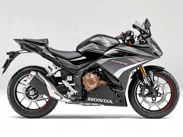 Billigste Honda CBR400R Motorrad Verkleidung 2022 - Weiss Matt Schwarz