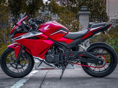 Billigste Honda CBR400R Motorrad Verkleidung 2022 - Rot Weiss