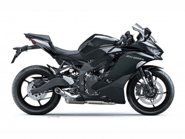 Billigste Kawasaki ZX25R ZX-25R Motorrad Verkleidung 2019-2025 - Glanzendes Schwarz Matt Schwarz