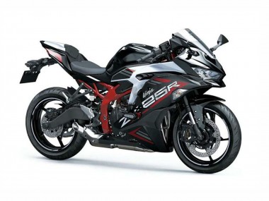 Billigste Kawasaki ZX25R ZX-25R Motorrad Verkleidung 2019-2025 - Silber Rot Schwarz