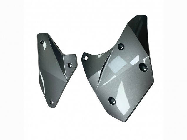 Billigste Kawasaki Ninja H2 Motorrad Verkleidung 2015-2022 - Silber Schwarz Carbonfaser