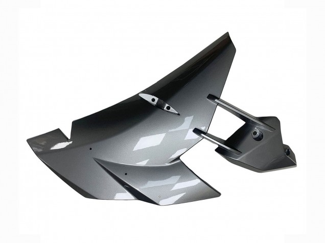 Billigste Kawasaki Ninja H2 Motorrad Verkleidung 2015-2022 - Silber Schwarz Carbonfaser