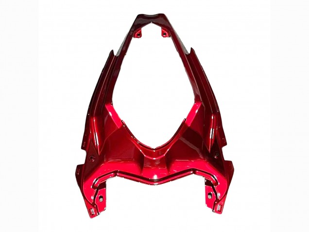 Billigste Kawasaki Z400 Motorrad Verkleidung 2018-2024 - Bonbon Rot Glanzendes Schwarz