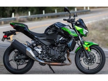 Billigste Kawasaki Z400 Motorrad Verkleidung 2018-2024 - Grun Schwarz