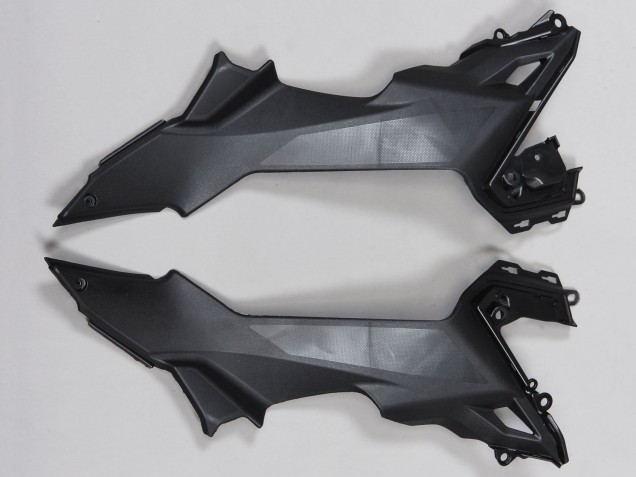 Billigste Kawasaki Ninja Z650 Motorrad Verkleidung 2017-2019 - Schwarz Weiss Gelb