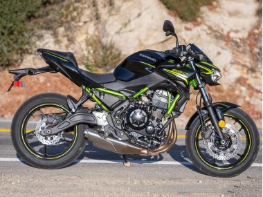 Billigste Kawasaki Ninja Z650 Motorrad Verkleidung 2020-2023 - Schwarz Gelb