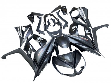 Billigste Kawasaki Z1000SX Motorrad Verkleidung 2010-2016 - Matt Schwarz