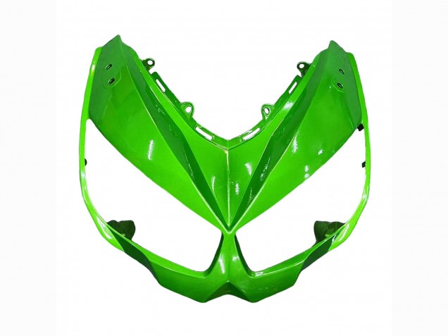 Billigste Kawasaki Z1000SX Motorrad Verkleidung 2010-2016 - Glanzendes Schwarz Matt Schwarz Grun