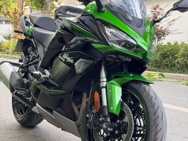 Billigste Kawasaki Z1000SX Motorrad Verkleidung 2020-2025 - Schwarz Grau Grun Ninja