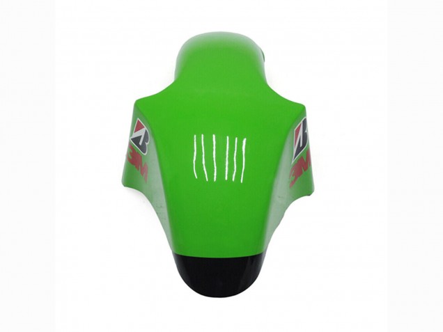 Billigste Kawasaki ZXR250 Motorrad Verkleidung 1989-1990 - Grun Glanzendes Schwarz Elf Touch4 Bridgestone