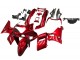 Billigste Kawasaki ZZR400 Motorrad Verkleidung 1993-2007 - Rot Schwarz Flamme