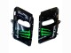 Billigste Kawasaki ZZR400 Motorrad Verkleidung 1993-2007 - Grun Glanzendes Schwarz Grun Monster Elf Touch4 Bridgestone