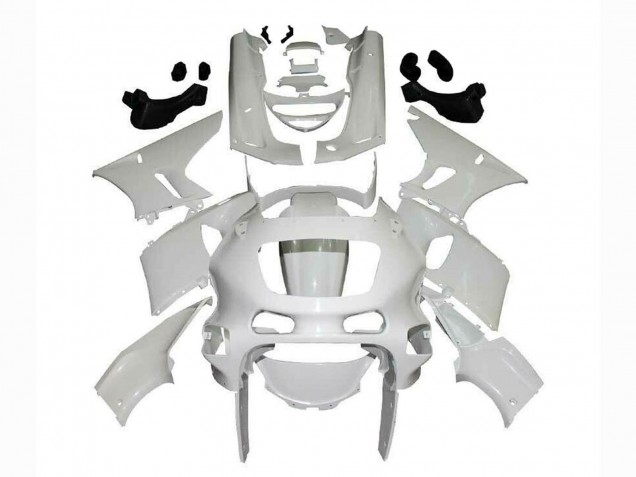 Billigste Kawasaki ZZR400 Motorrad Verkleidung 1993-2007 - Unbemalt