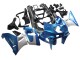 Billigste Kawasaki ZZR400 Motorrad Verkleidung 1993-2007 - Blau Silber Schwarz