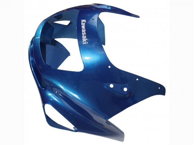 Billigste Kawasaki ZZR400 Motorrad Verkleidung 1993-2007 - Blau Silber Schwarz