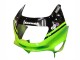 Billigste Kawasaki ZZR600 Motorrad Verkleidung 1998-2003 - Grun Glanzendes Schwarz Blau Monster Elf Touch4 Bridgestone