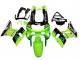 Billigste Kawasaki ZZR600 Motorrad Verkleidung 1998-2003 - Grun Glanzendes Schwarz Blau Monster Elf Touch4 Bridgestone