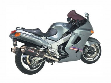 Billigste Kawasaki ZZR1100 Motorrad Verkleidung 1993-2003 - Grau