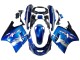 Billigste Kawasaki ZZR1100 Motorrad Verkleidung 1993-2003 - Blau Silber Schwarz