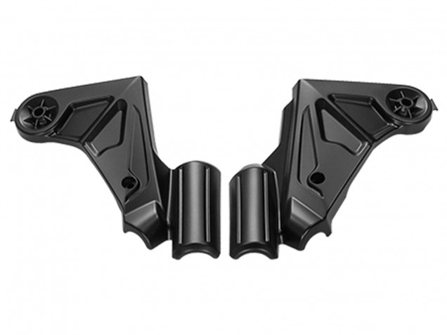 Billigste Kawasaki Versys 650 Motorrad Verkleidung 2022-2025 - Rot Schwarz