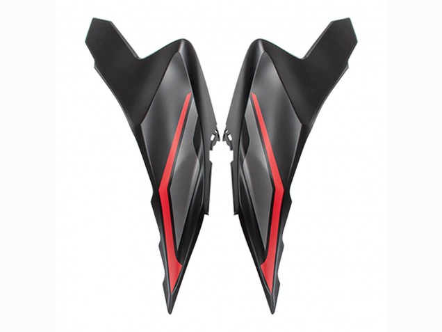 Billigste Kawasaki Versys 650 Motorrad Verkleidung 2022-2025 - Grau Rot Schwarz