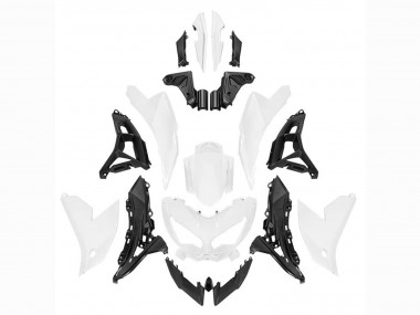 Billigste Kawasaki Versys 650 Motorrad Verkleidung 2022-2025 - Weiss