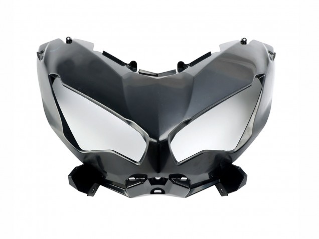 Billigste Kawasaki Versys 650 Motorrad Verkleidung 2022-2025 - Glanzendes Schwarz