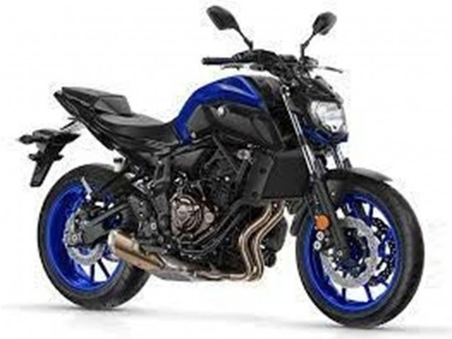 Billigste Yamaha MT07/FZ07 Motorrad Verkleidung 2012-2017 - Blau Schwarz