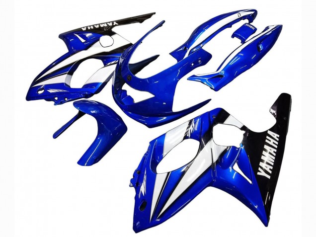 Billigste Yamaha YZF600R Thundercat Motorrad Verkleidung 1996-2007 - Blau Weiss Schwarz