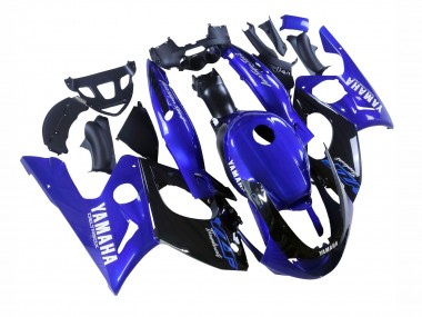 Billigste Yamaha YZF600R Thundercat Motorrad Verkleidung 1996-2007 - Blau Glanzendes Schwarz