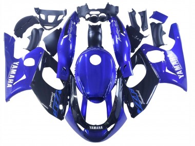 Billigste Yamaha YZF600R Thundercat Motorrad Verkleidung 1996-2007 - Blau Glanzendes Schwarz