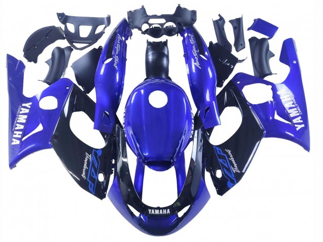 Billigste Yamaha YZF600R Thundercat Motorrad Verkleidung 1996-2007 - Blau Glanzendes Schwarz