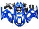 Billigste Yamaha YZF600R Thundercat Motorrad Verkleidung 1996-2007 - Blau Weiss Silber