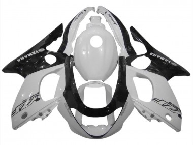 Billigste Yamaha YZF600R Thundercat Motorrad Verkleidung 1996-2007 - Weiss Schwarz