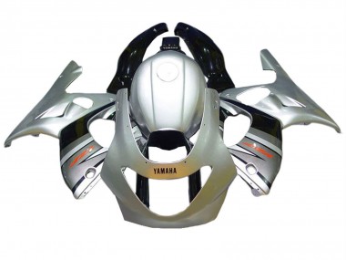 Billigste Yamaha YZF600R Thundercat Motorrad Verkleidung 1996-2007 - Silber Grau Glanzendes Schwarz