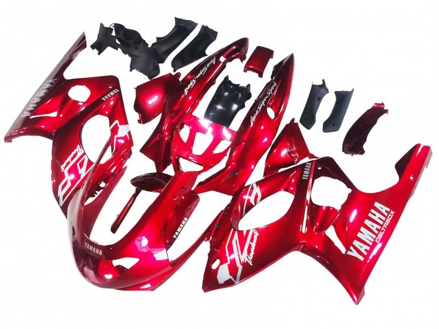 Billigste Yamaha YZF600R Thundercat Motorrad Verkleidung 1996-2007 - Rot Weiss Thunderace